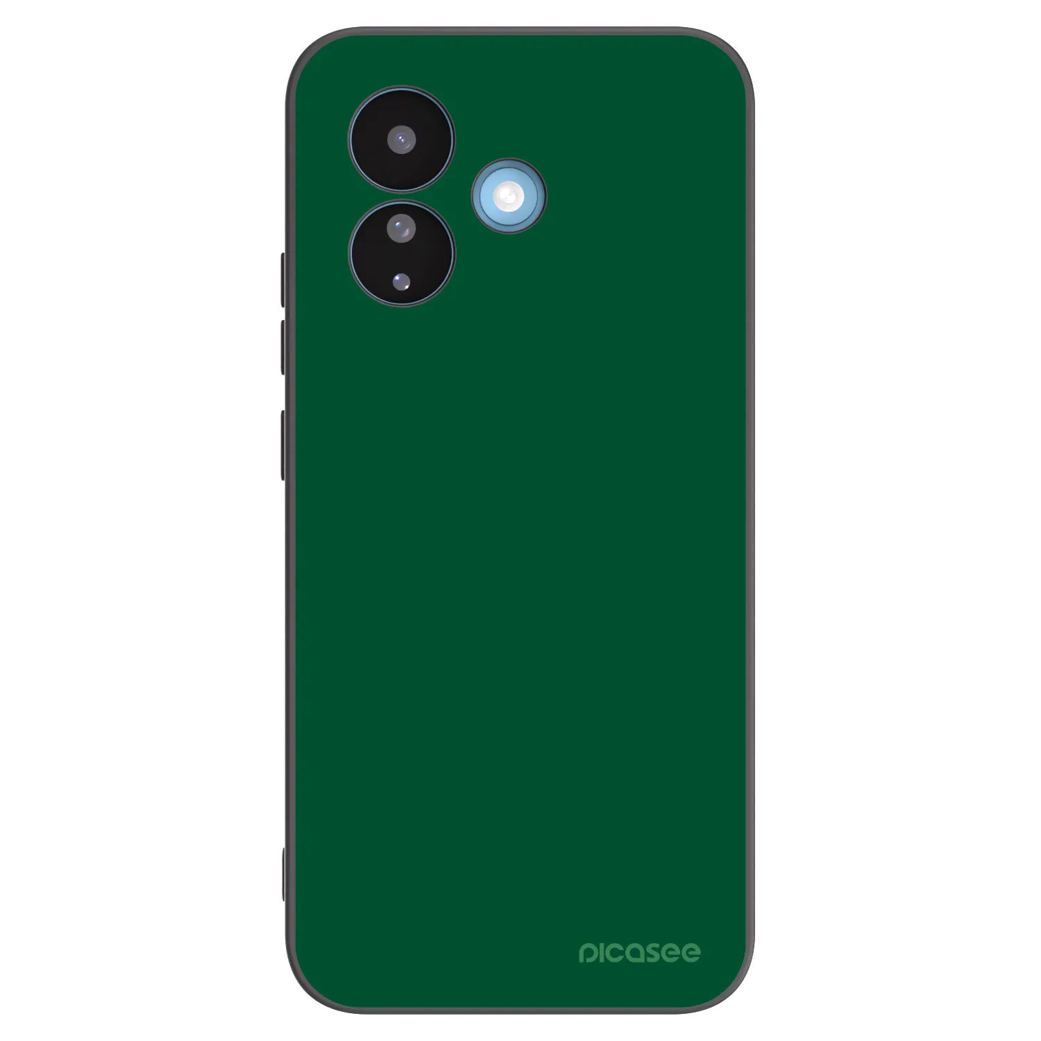 Picasee Xiaomi Redmi Note 17 Pro 5G Hülle - Schwarzes Silikon - Green Gleam