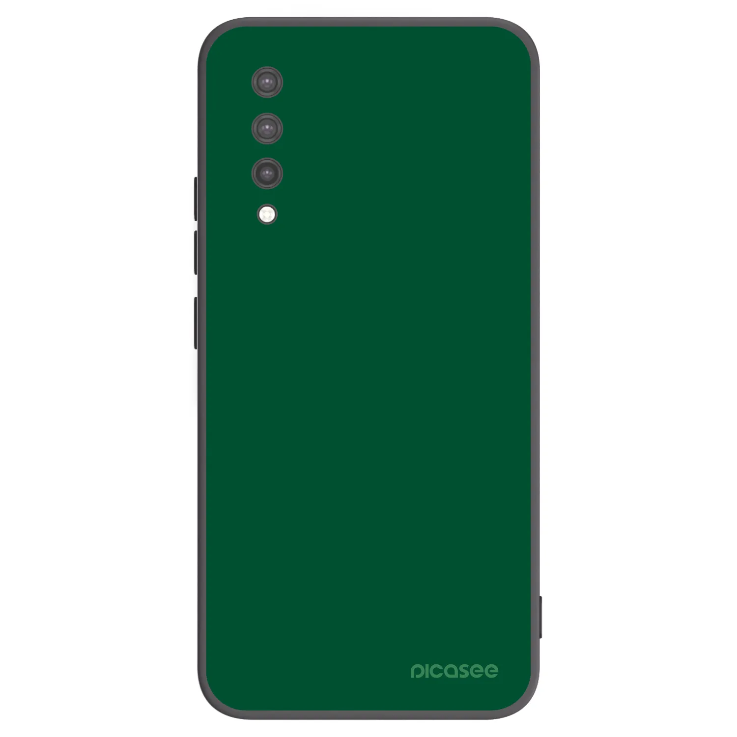 Picasee Xiaomi Mi 9 Lite Hülle - Schwarzes Silikon - Green Gleam