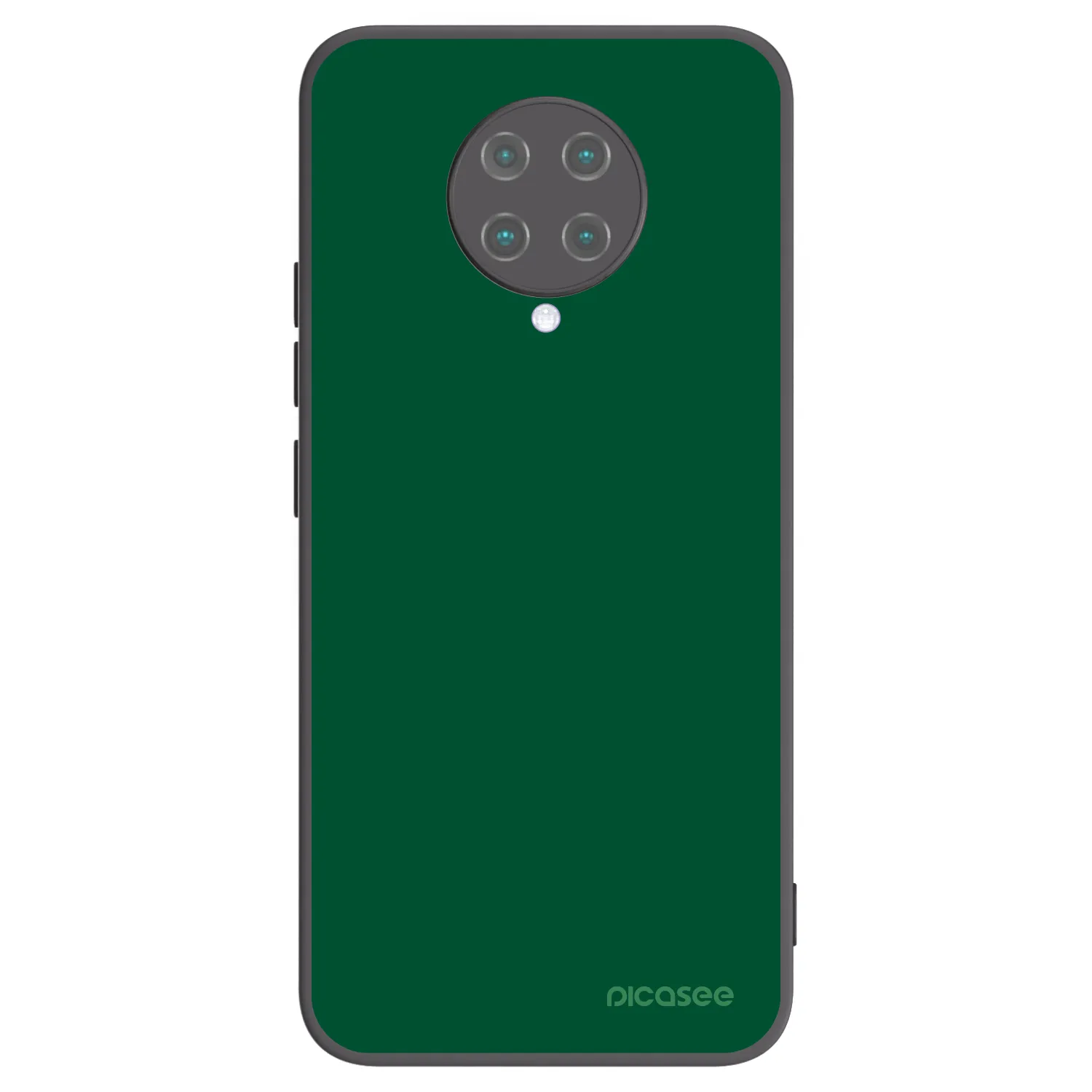 Picasee Xiaomi Poco F2 Pro Hülle - Schwarzes Silikon - Green Gleam