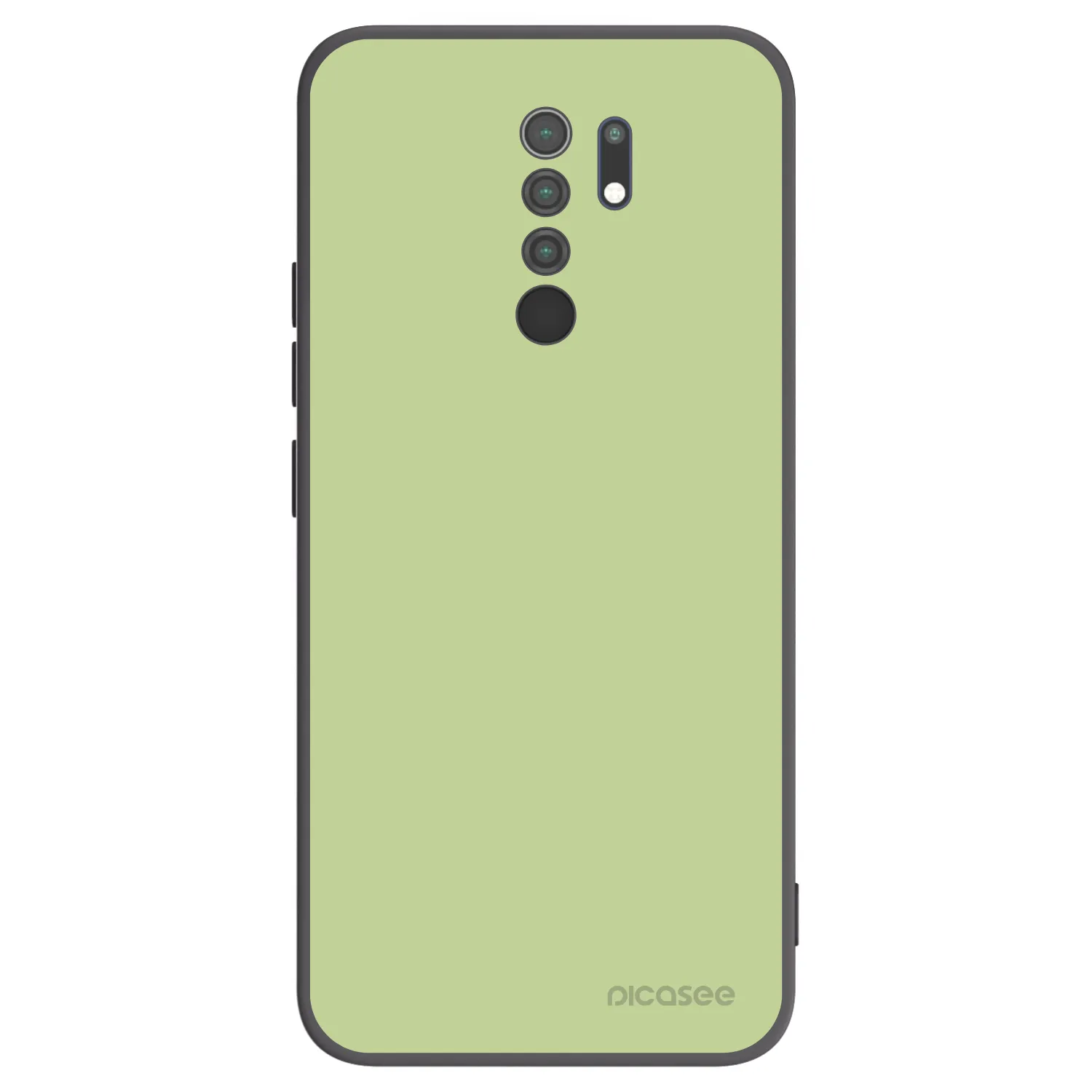 Picasee Xiaomi Redmi 9 Hülle - Schwarzes Silikon - Heavenly Hints