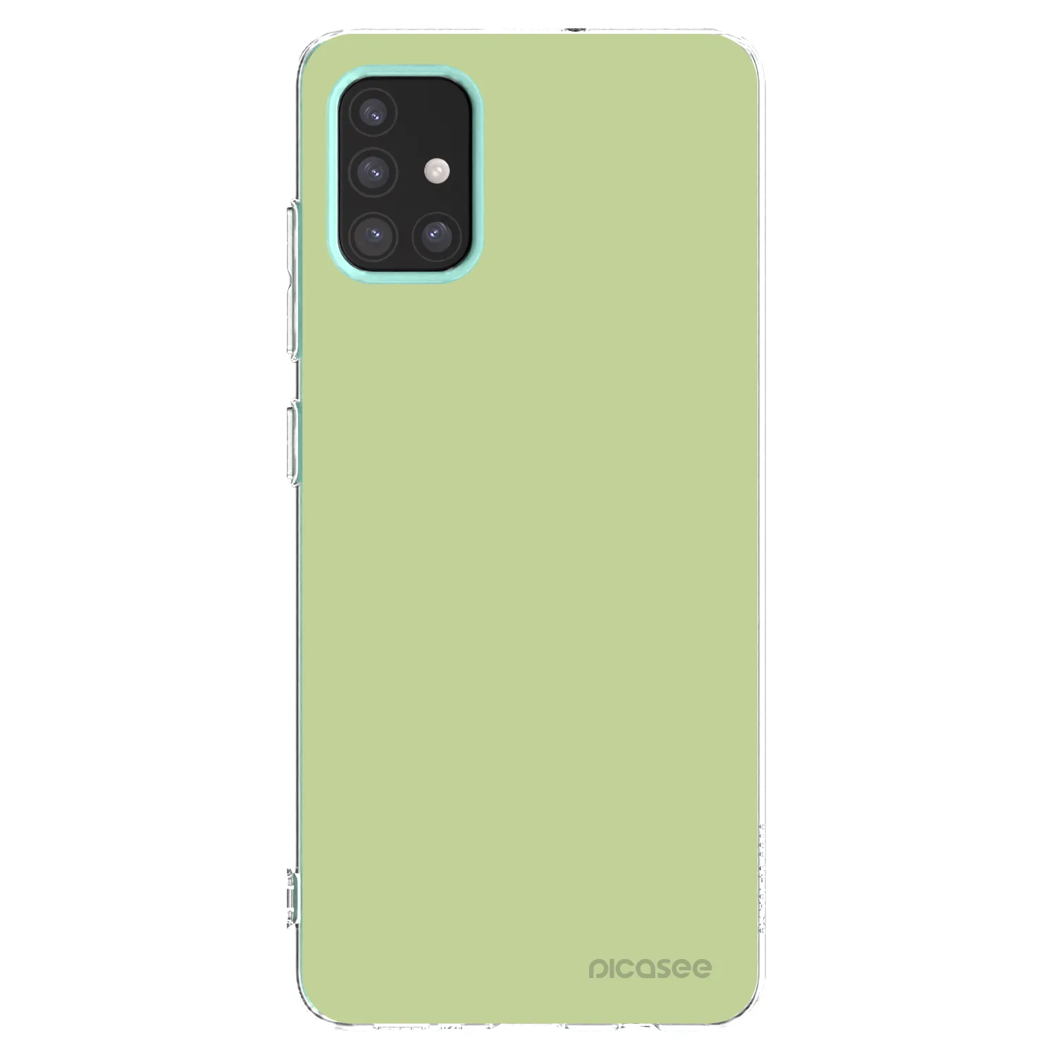 Picasee Samsung Galaxy M31s Hülle - Transparentes Silikon - Heavenly Hints