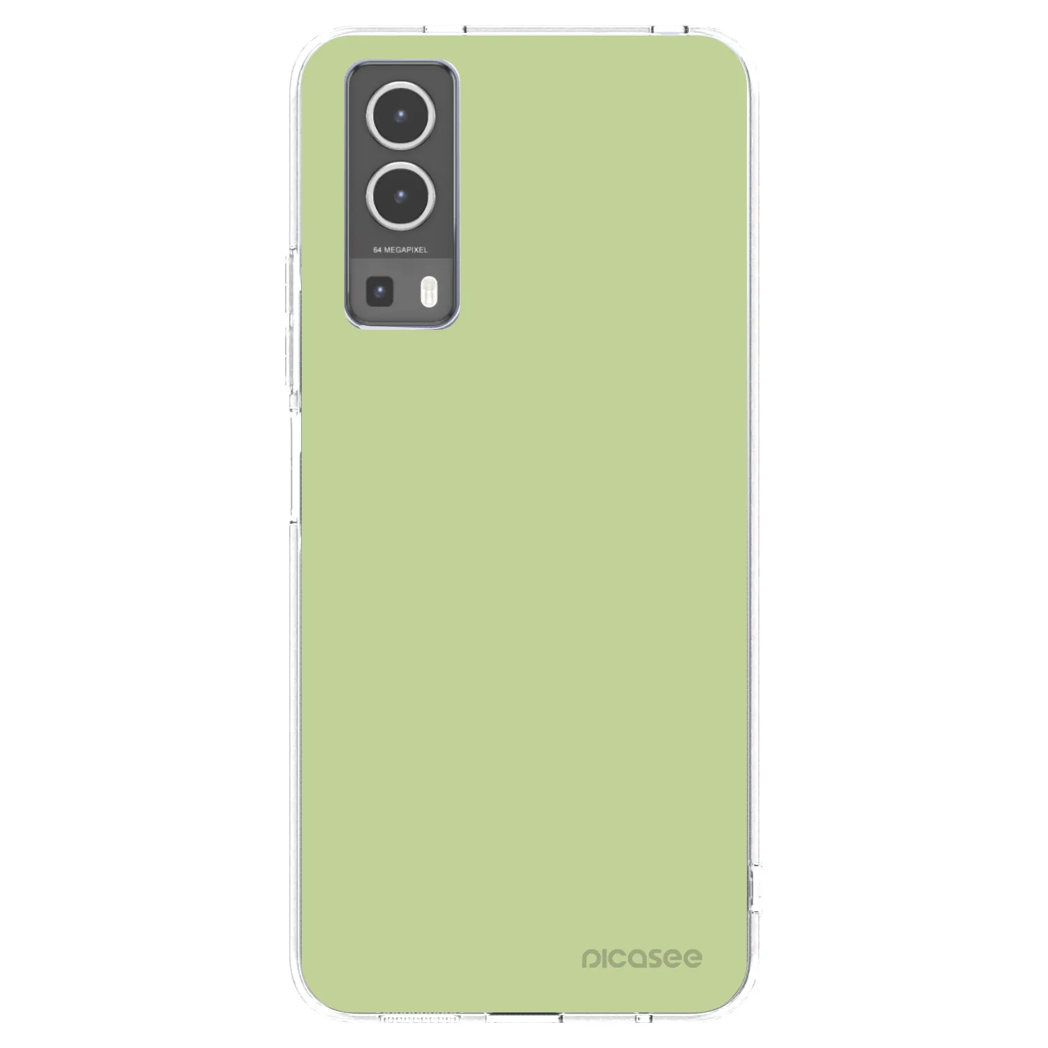 Picasee Vivo Y72 5G Hülle - Transparentes Silikon - Heavenly Hints