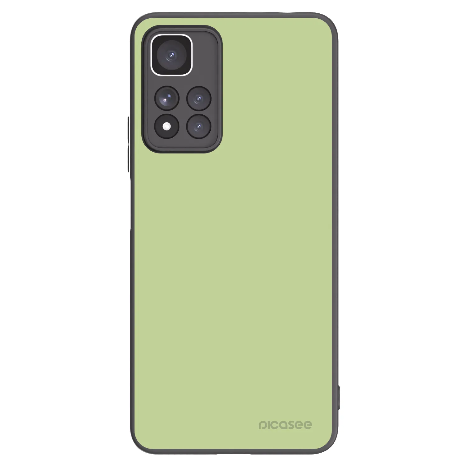 Picasee Xiaomi Redmi Note 11 Pro+ 5G Hülle - Schwarzes Silikon - Heavenly Hints