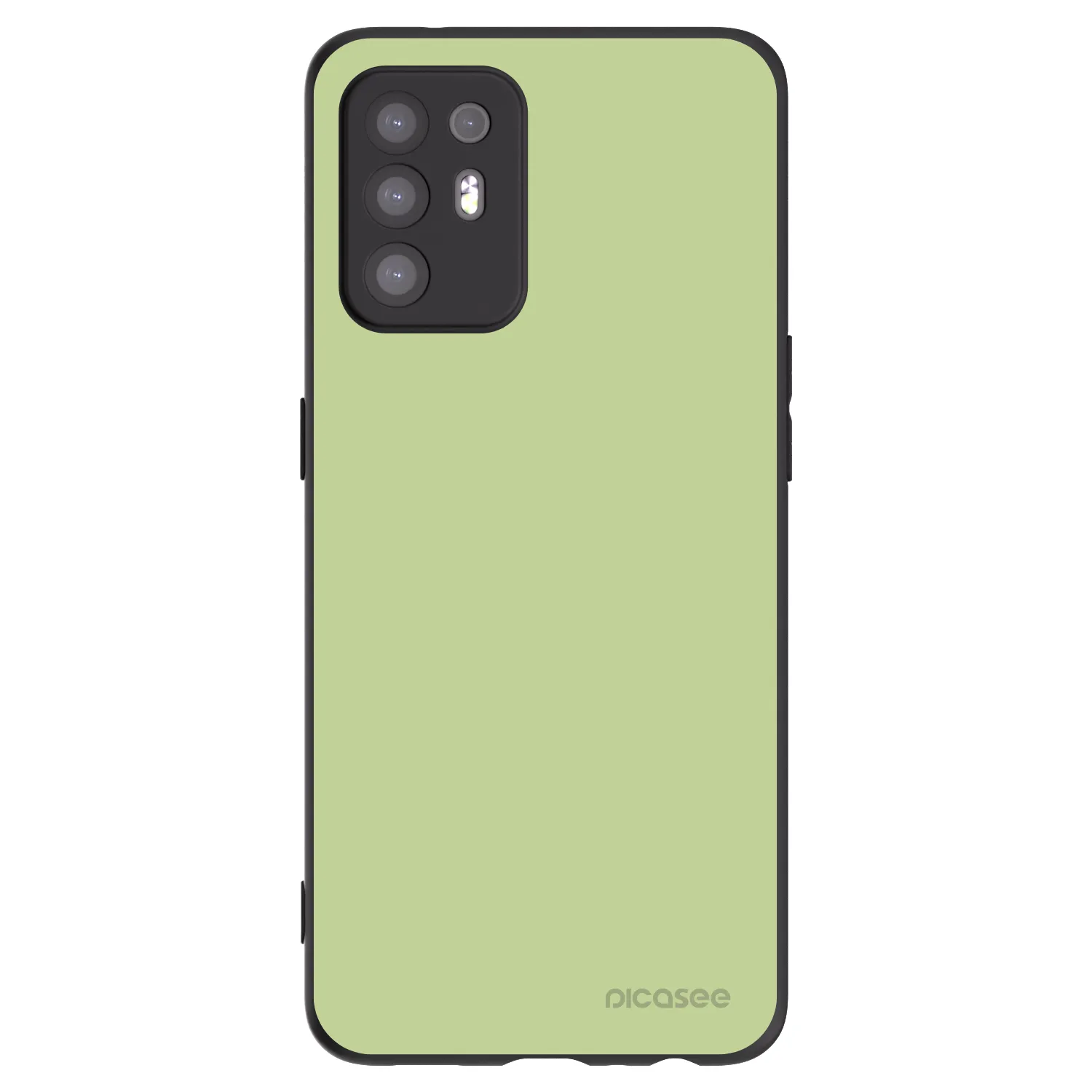Picasee OPPO A94 5G Hülle - Schwarzes Silikon - Heavenly Hints