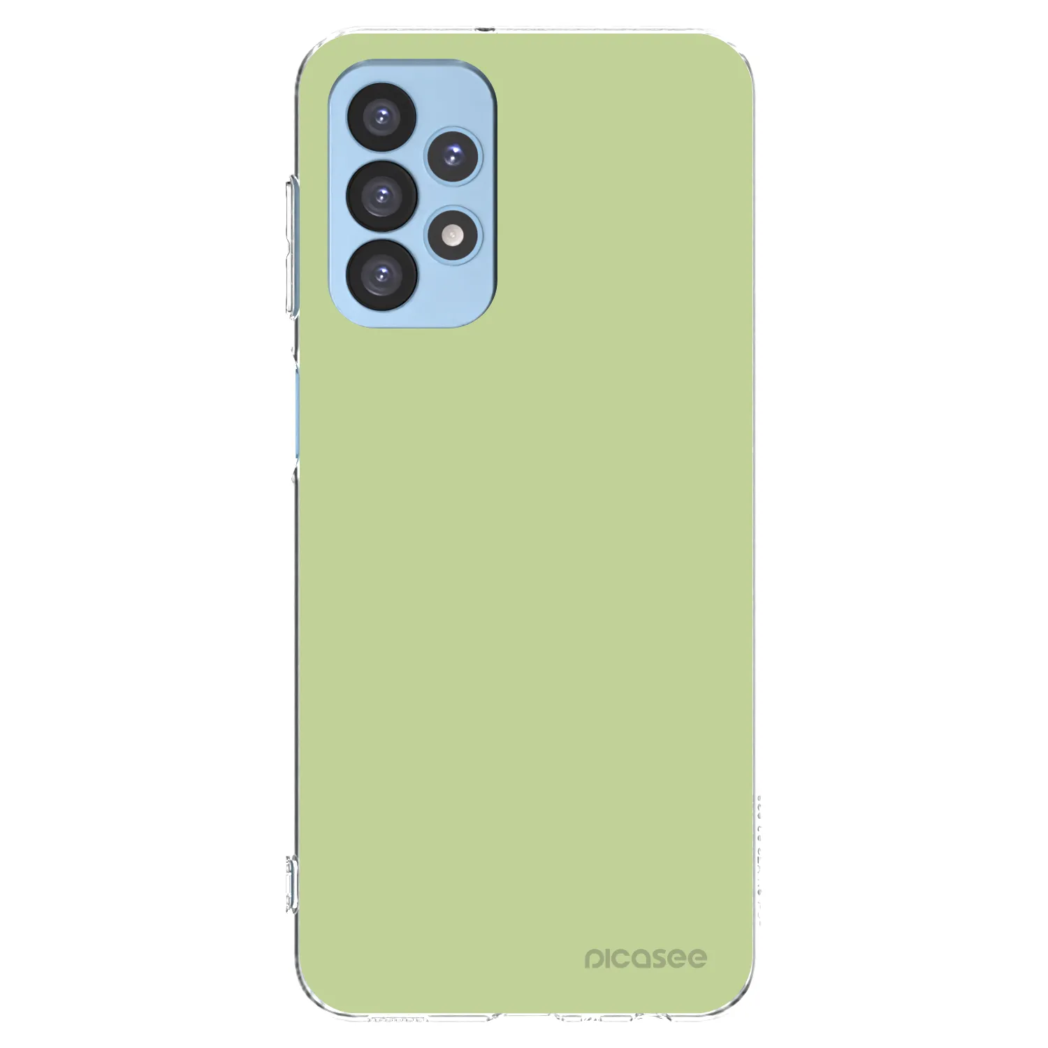 Picasee Samsung Galaxy A23 A235F 4G Hülle - Transparentes Silikon - Heavenly Hints