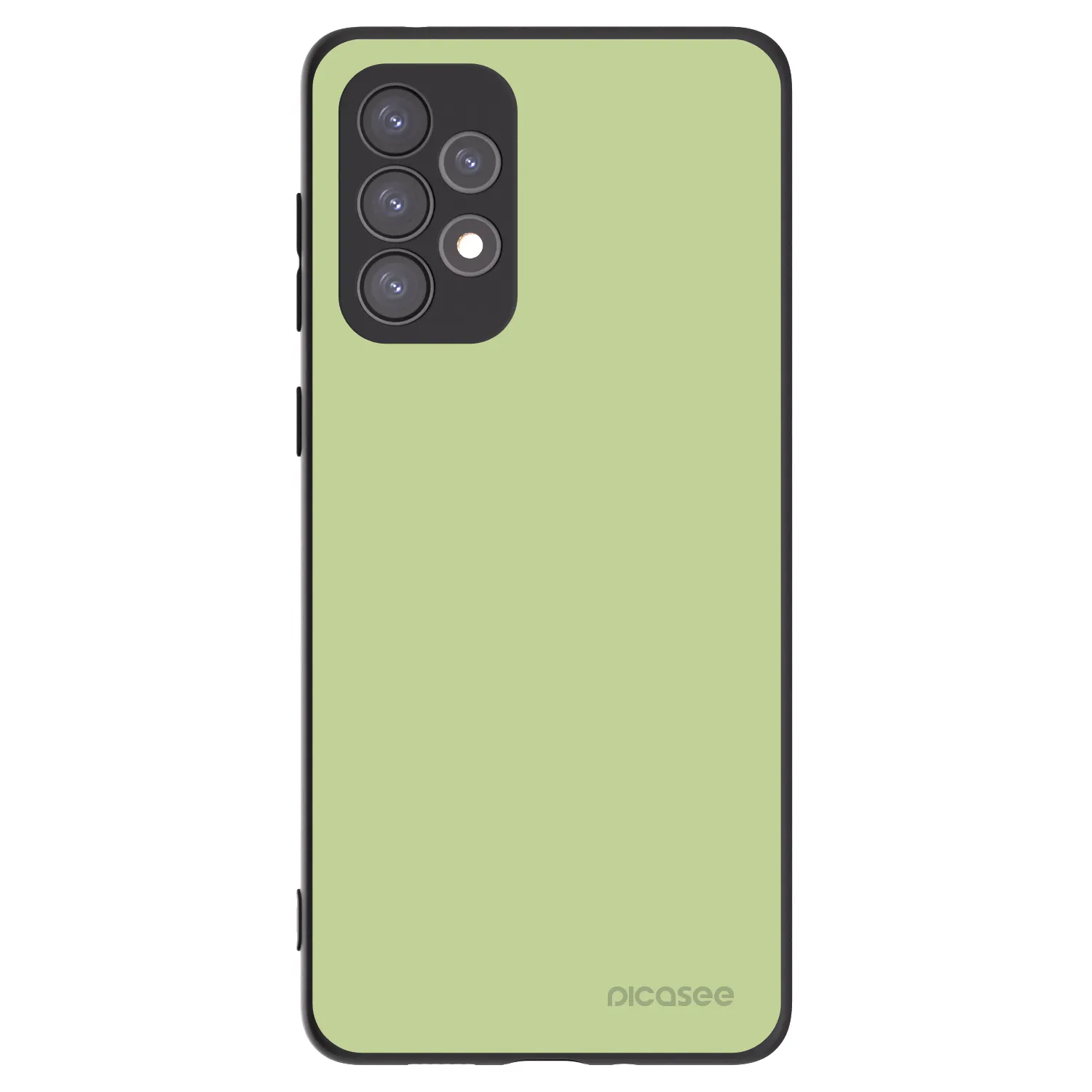 Picasee Samsung Galaxy A73 5G Hülle - Schwarzes Silikon - Heavenly Hints