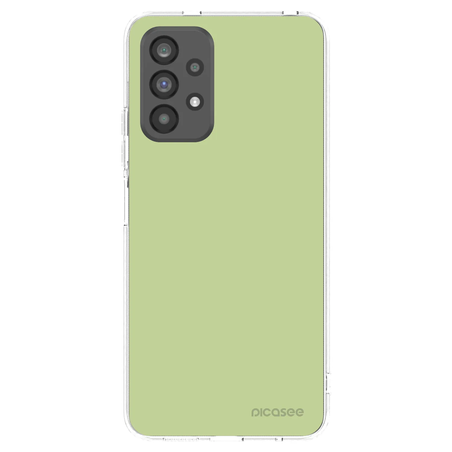 Picasee Samsung Galaxy A73 5G Hülle - Transparentes Silikon - Heavenly Hints