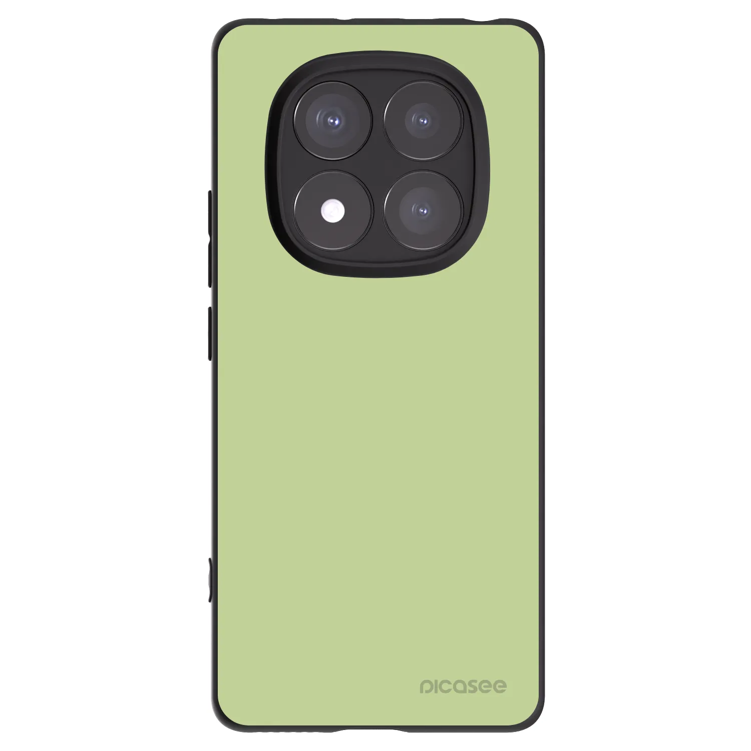 Picasee Xiaomi Redmi Note 14 Pro 5G Hülle - Schwarzes Silikon - Heavenly Hints