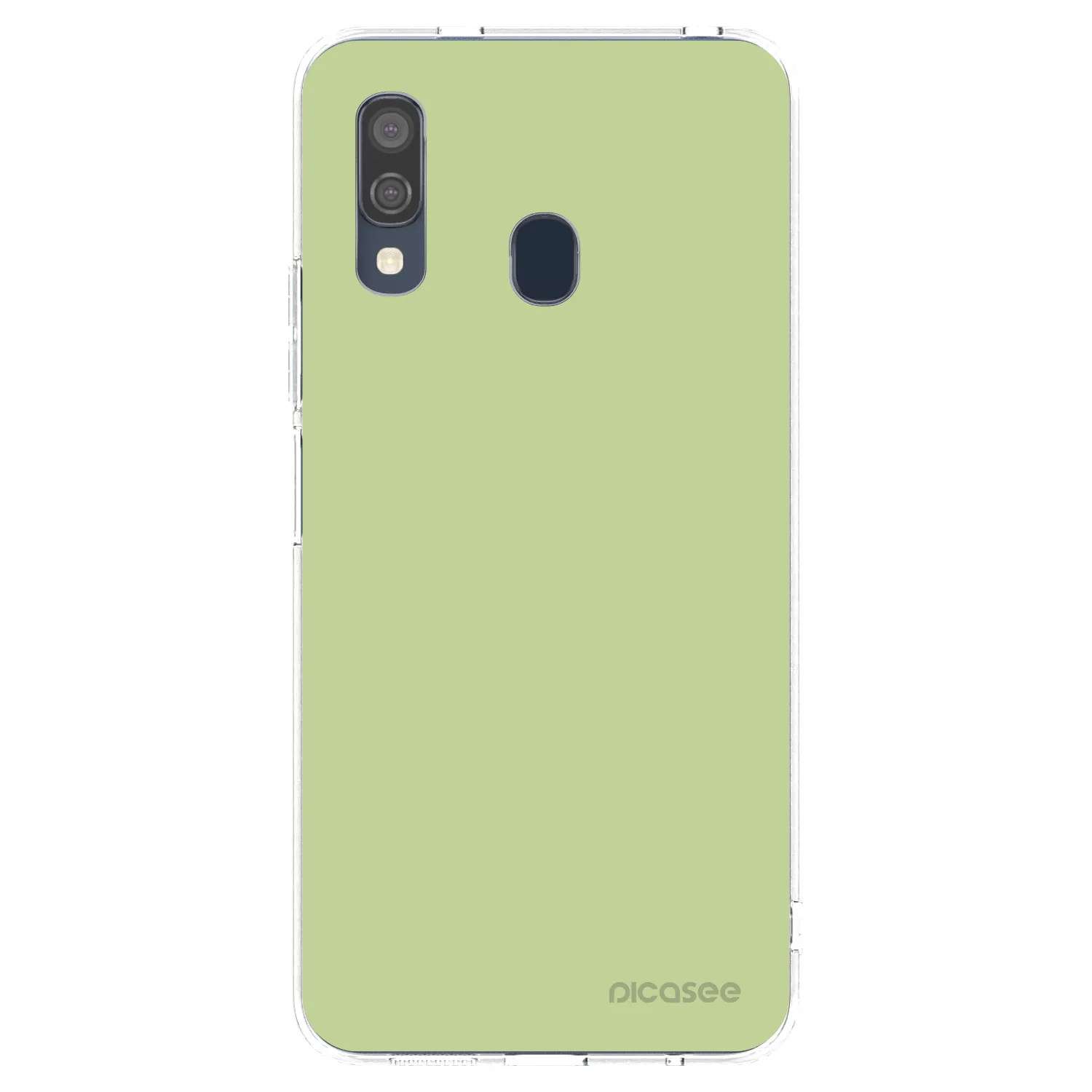 Picasee Samsung Galaxy A40 A405F Hülle - Transparentes Silikon - Heavenly Hints