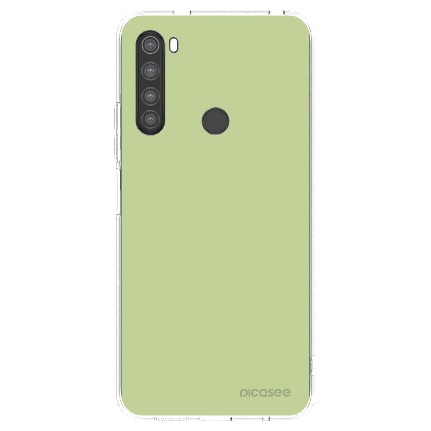 Picasee Xiaomi Redmi Note 8 Hülle - Transparentes Silikon - Heavenly Hints