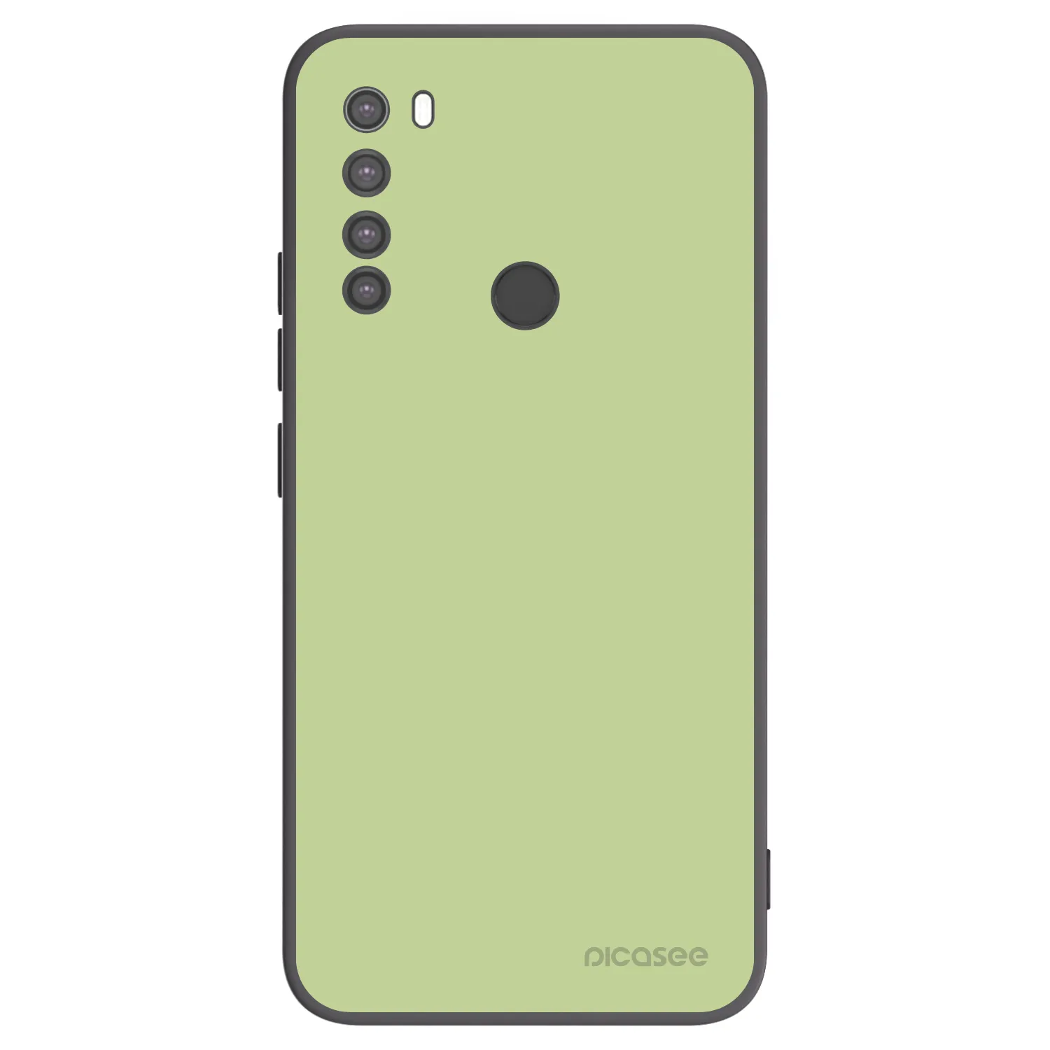 Picasee Xiaomi Redmi Note 8 Hülle - Schwarzes Silikon - Heavenly Hints