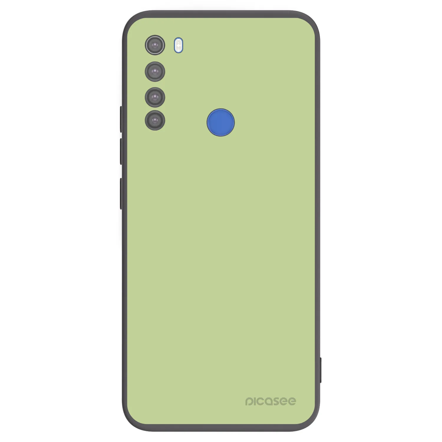 Picasee Xiaomi Redmi Note 8T Hülle - Schwarzes Silikon - Heavenly Hints