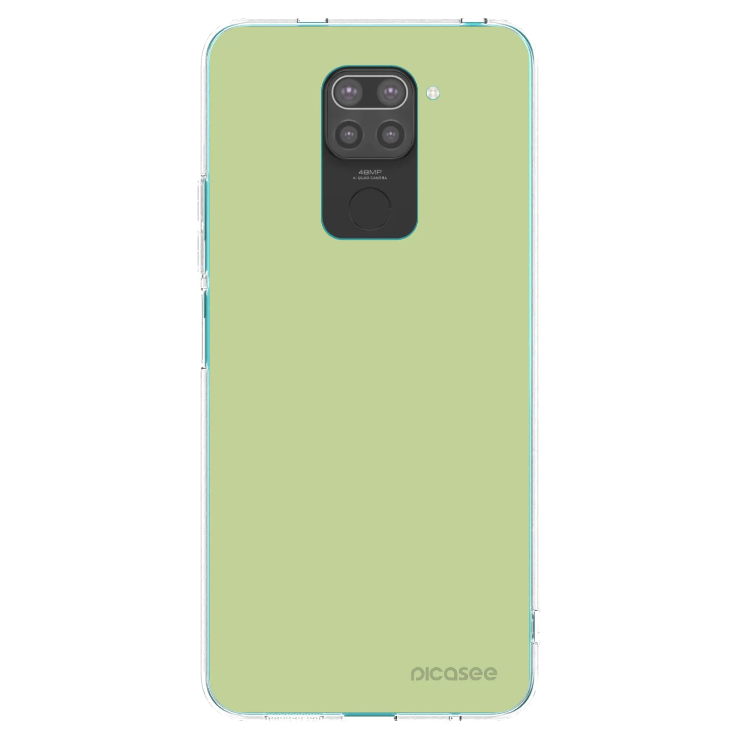 Picasee Xiaomi Redmi Note 9 Hülle - Schwarzes Silikon - Heavenly Hints