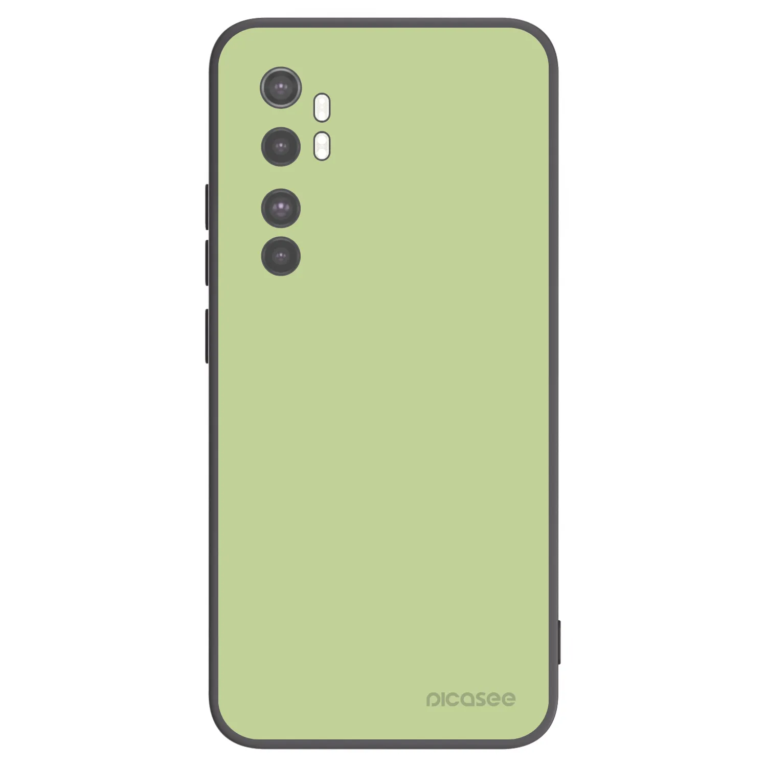 Picasee Xiaomi Mi Note 10 Lite Hülle - Schwarzes Silikon - Heavenly Hints