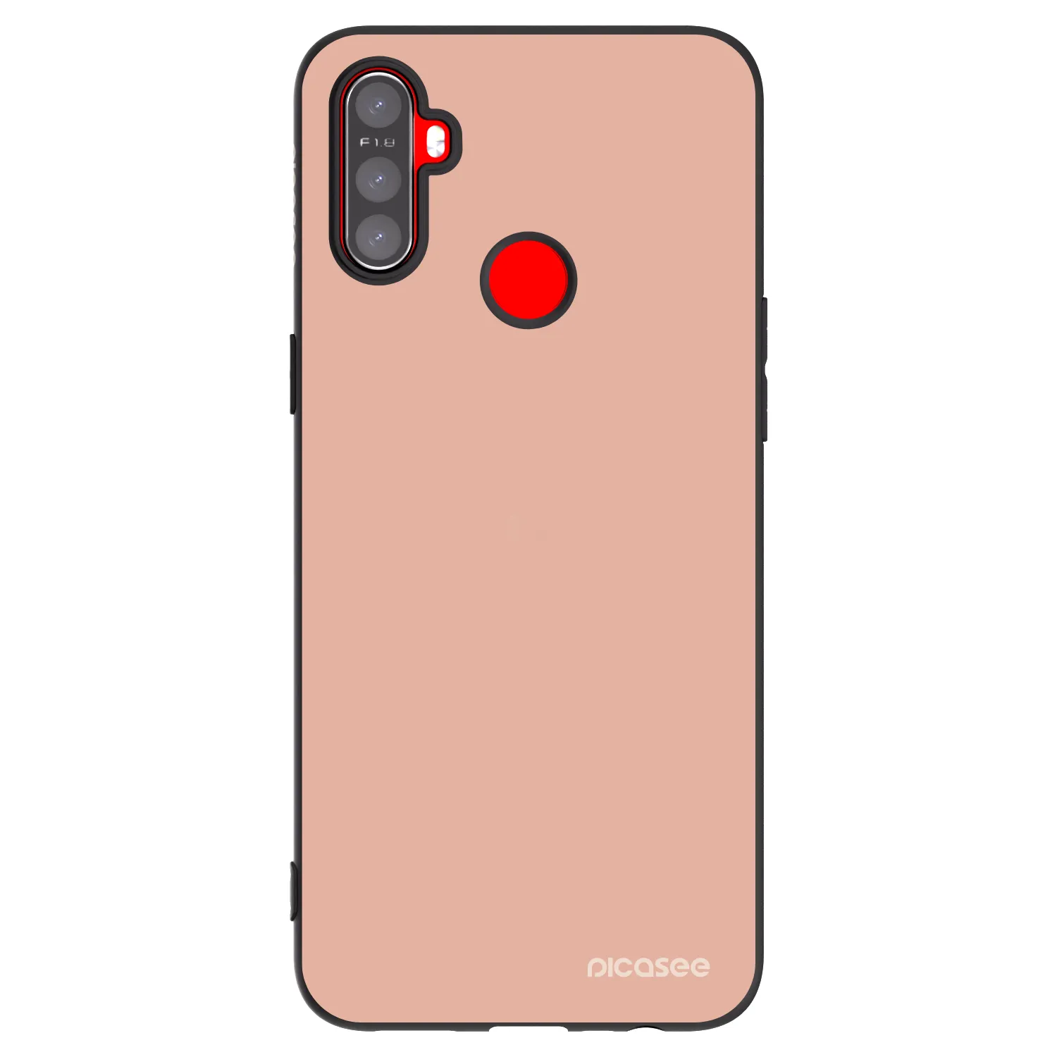 Picasee Realme C3 Hülle - Schwarzes Silikon - Lullaby
