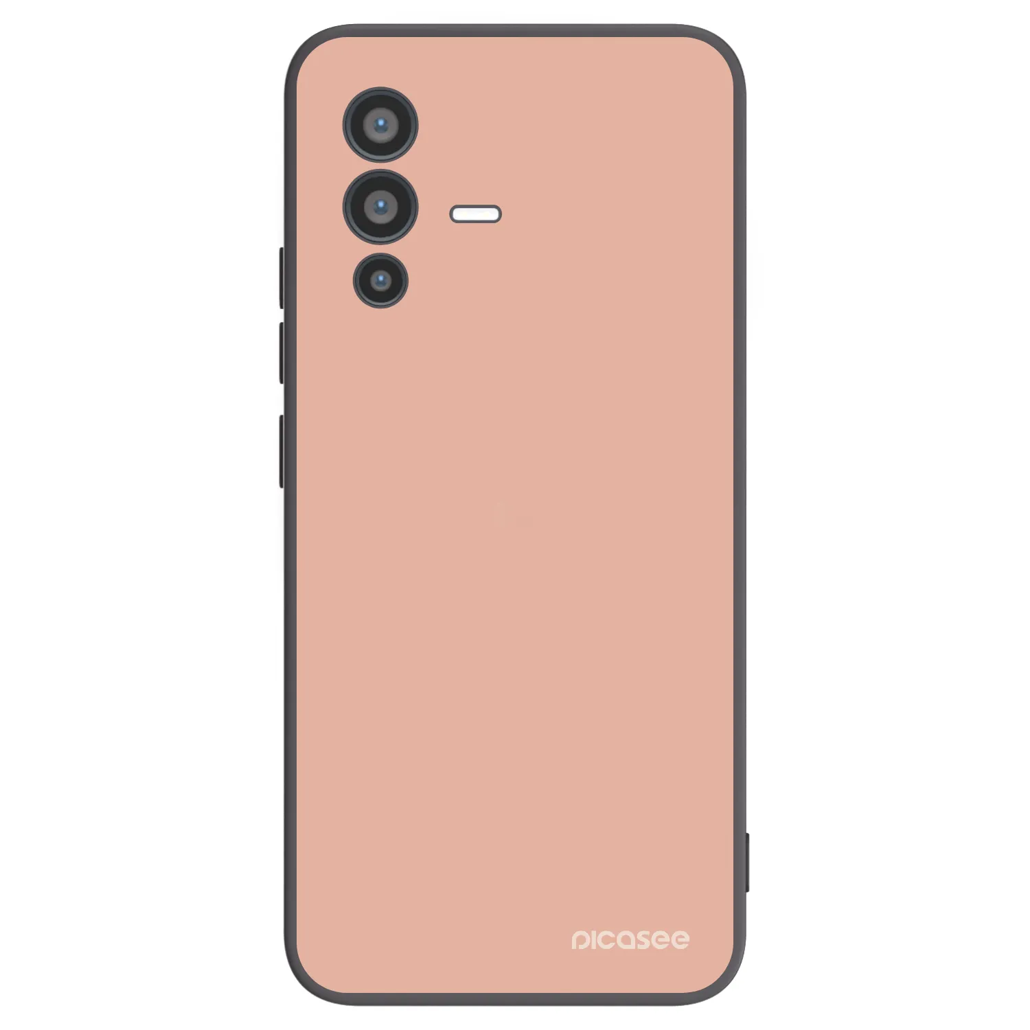 Picasee Vivo V23 5G Hülle - Schwarzes Silikon - Lullaby