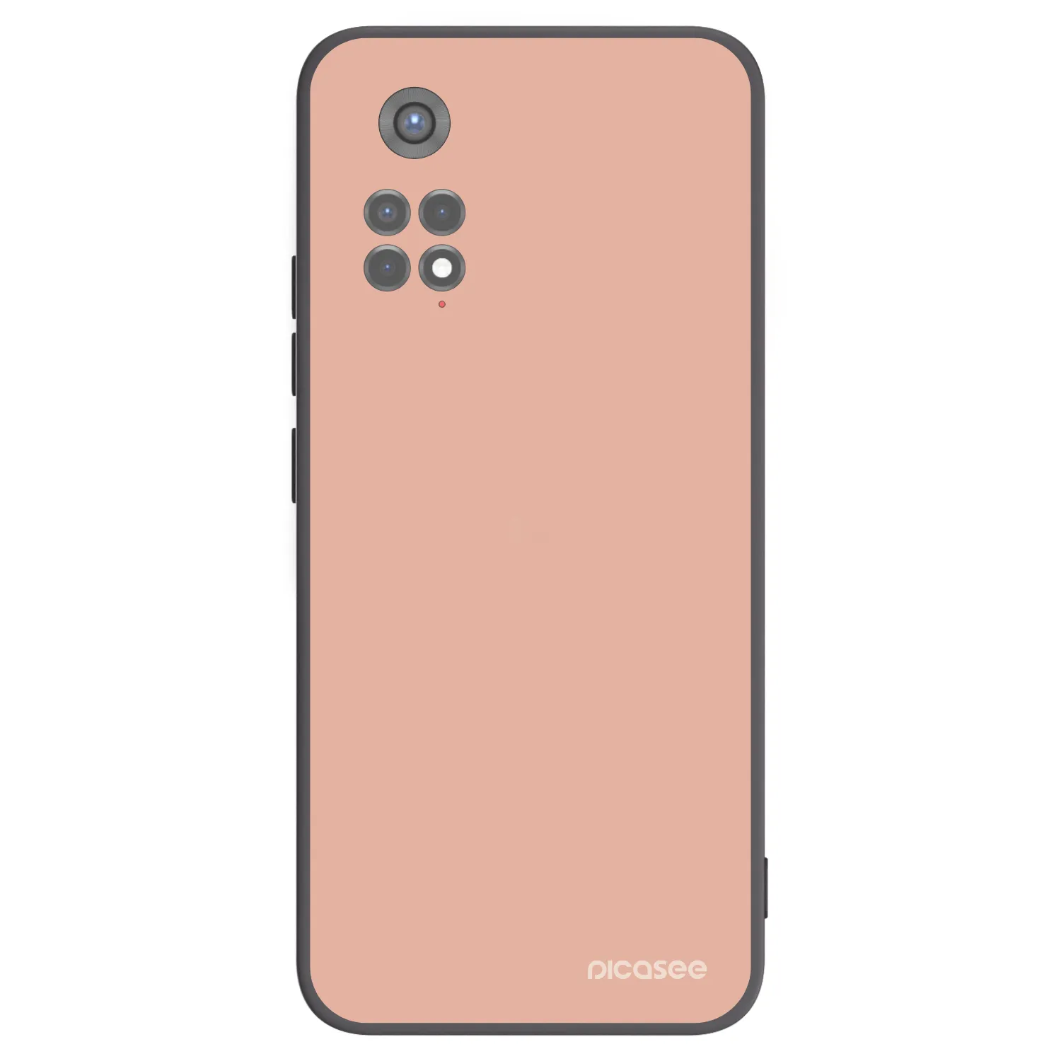 Picasee Xiaomi Redmi Note 11S 5G Hülle - Schwarzes Silikon - Lullaby