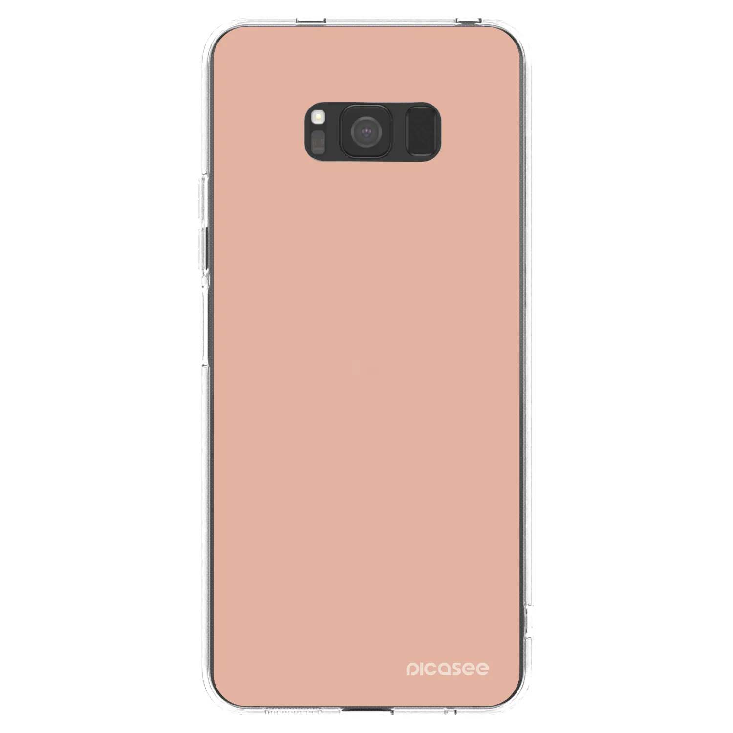 Picasee Samsung Galaxy S8 G950F Hülle - Transparentes Silikon - Lullaby