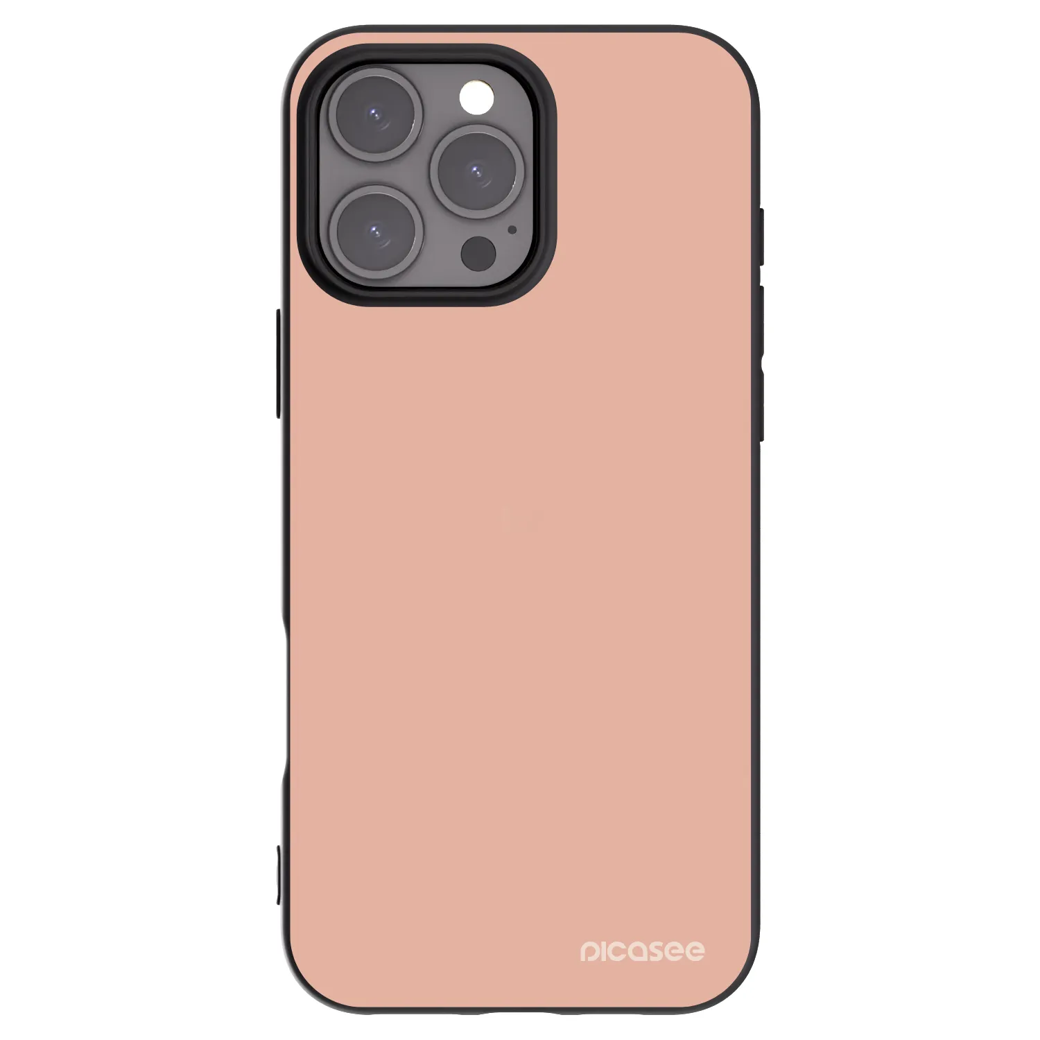 Picasee Apple iPhone 16 Pro Max Hülle - Schwarzes Silikon - Lullaby