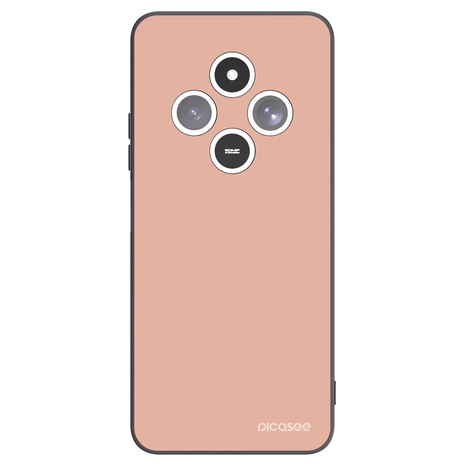 Picasee Xiaomi Redmi 14C Hülle - Schwarzes Silikon - Lullaby