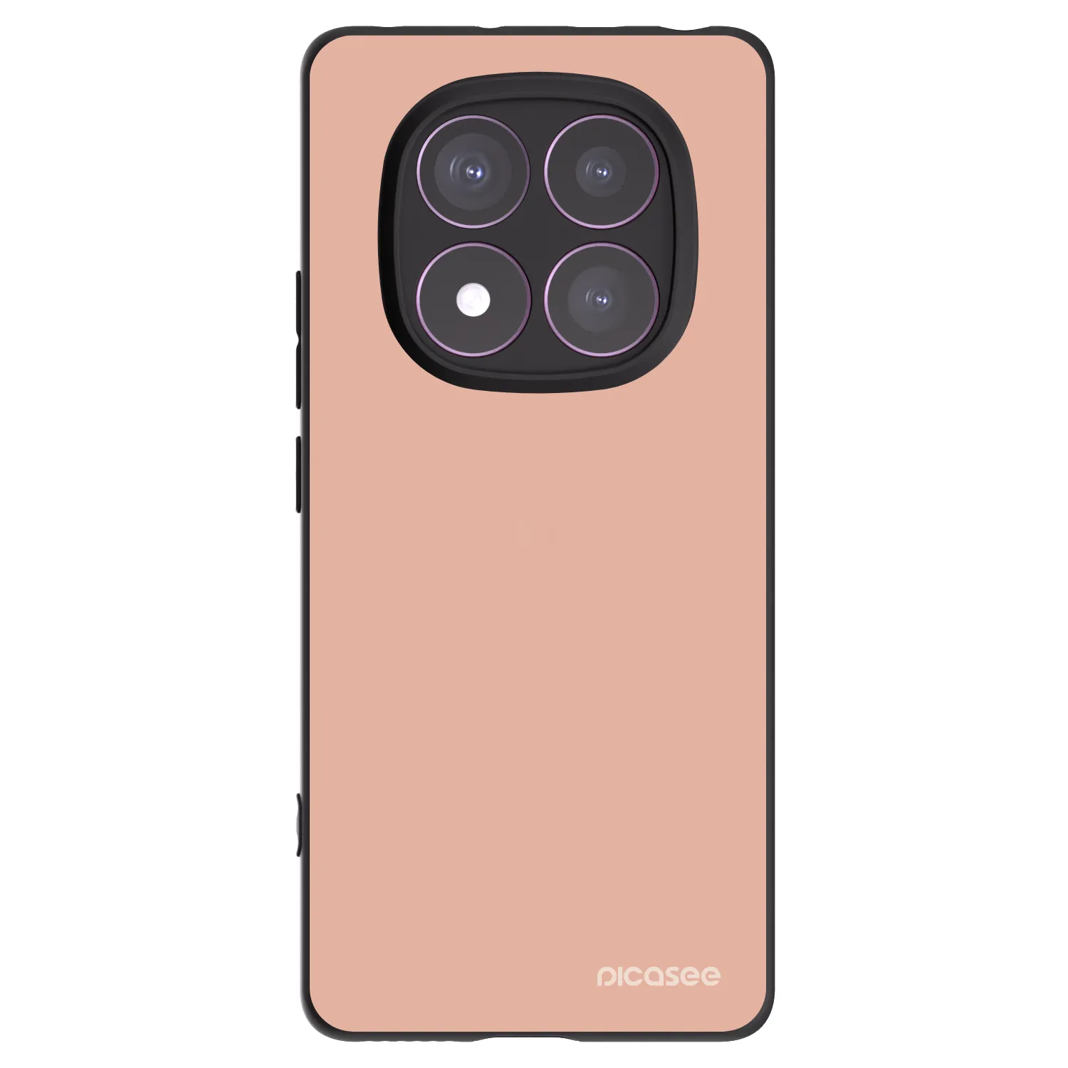 Picasee Xiaomi Redmi Note 14 Pro 4G Hülle - Schwarzes Silikon - Lullaby