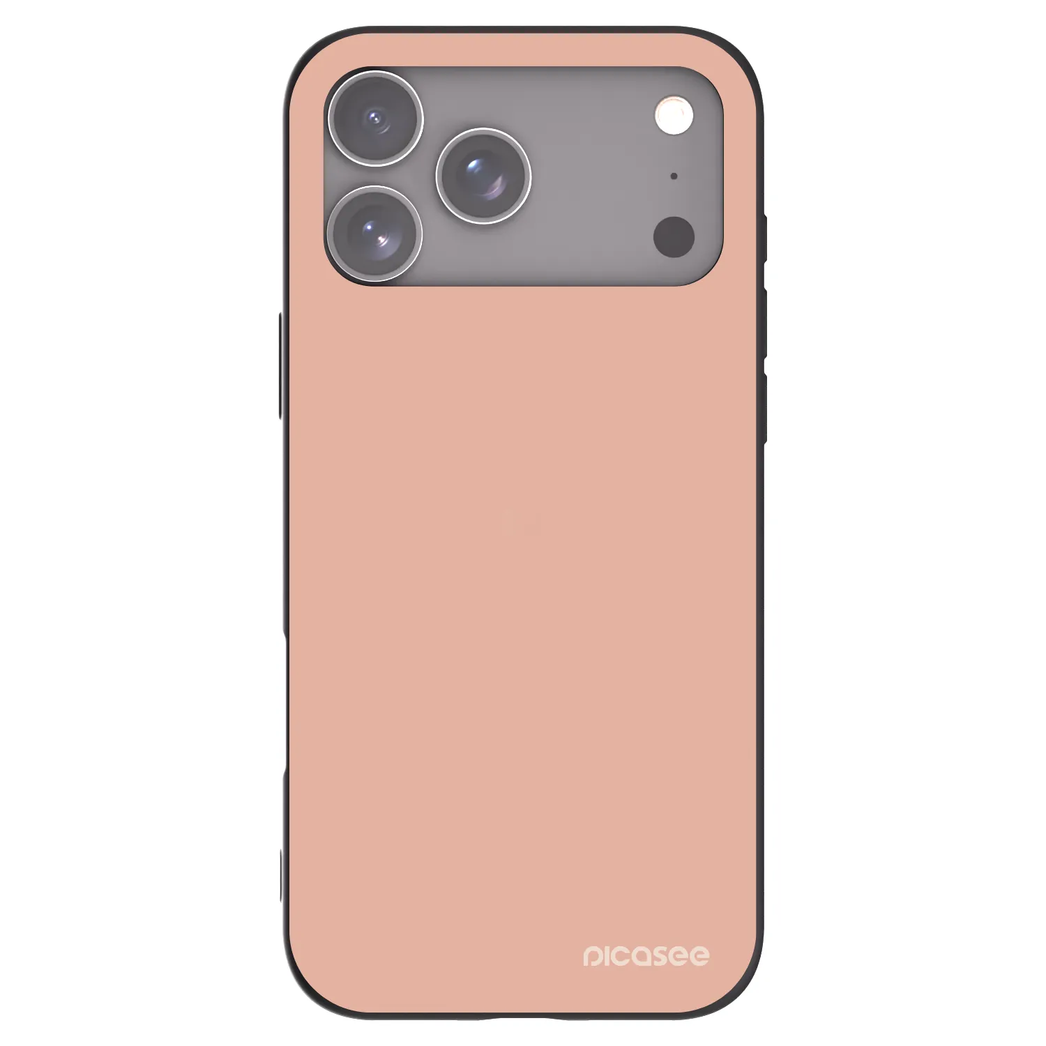 Picasee Apple iPhone 17 Pro Max Hülle - Schwarzes Silikon - Lullaby