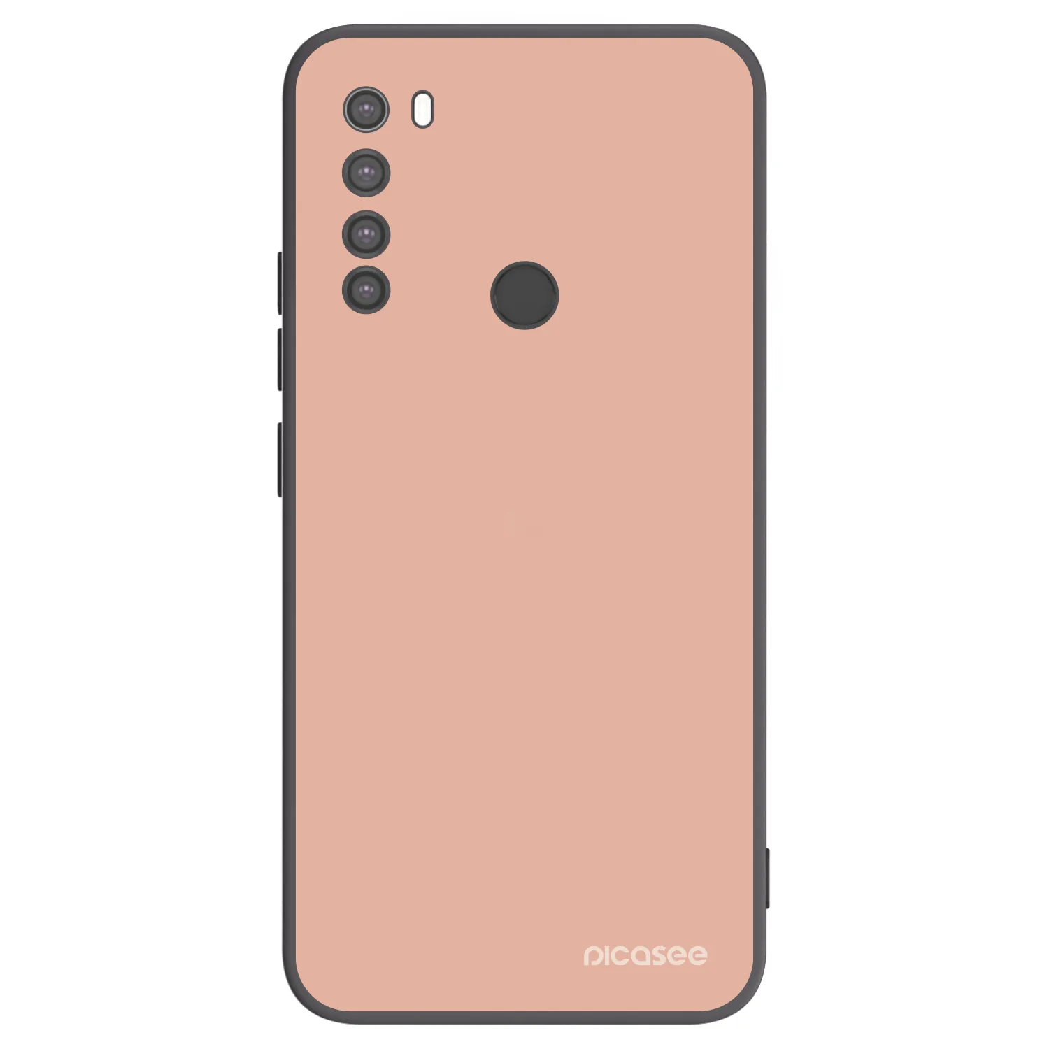 Picasee Xiaomi Redmi Note 8 Hülle - Schwarzes Silikon - Lullaby