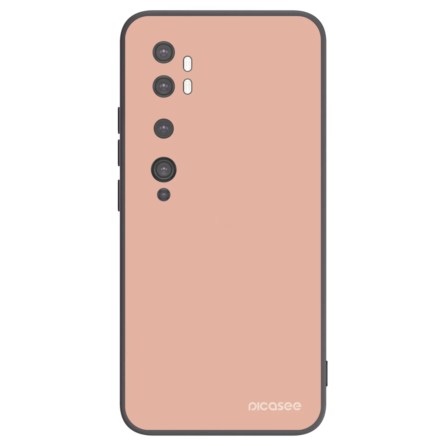 Picasee Xiaomi Mi Note 10 (Pro) Hülle - Schwarzes Silikon - Lullaby