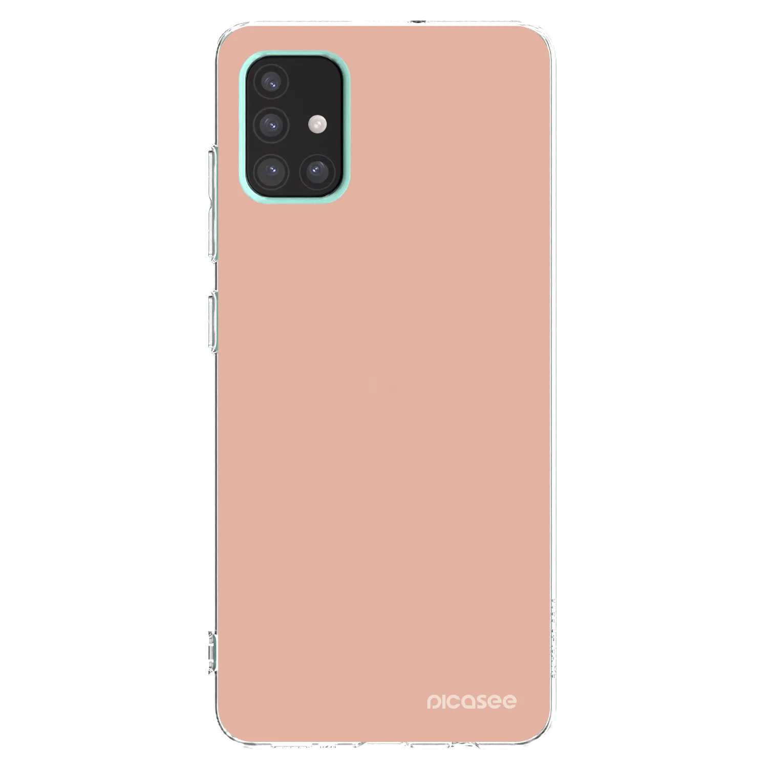 Picasee Samsung Galaxy A51 A515F Hülle - Transparentes Silikon - Lullaby