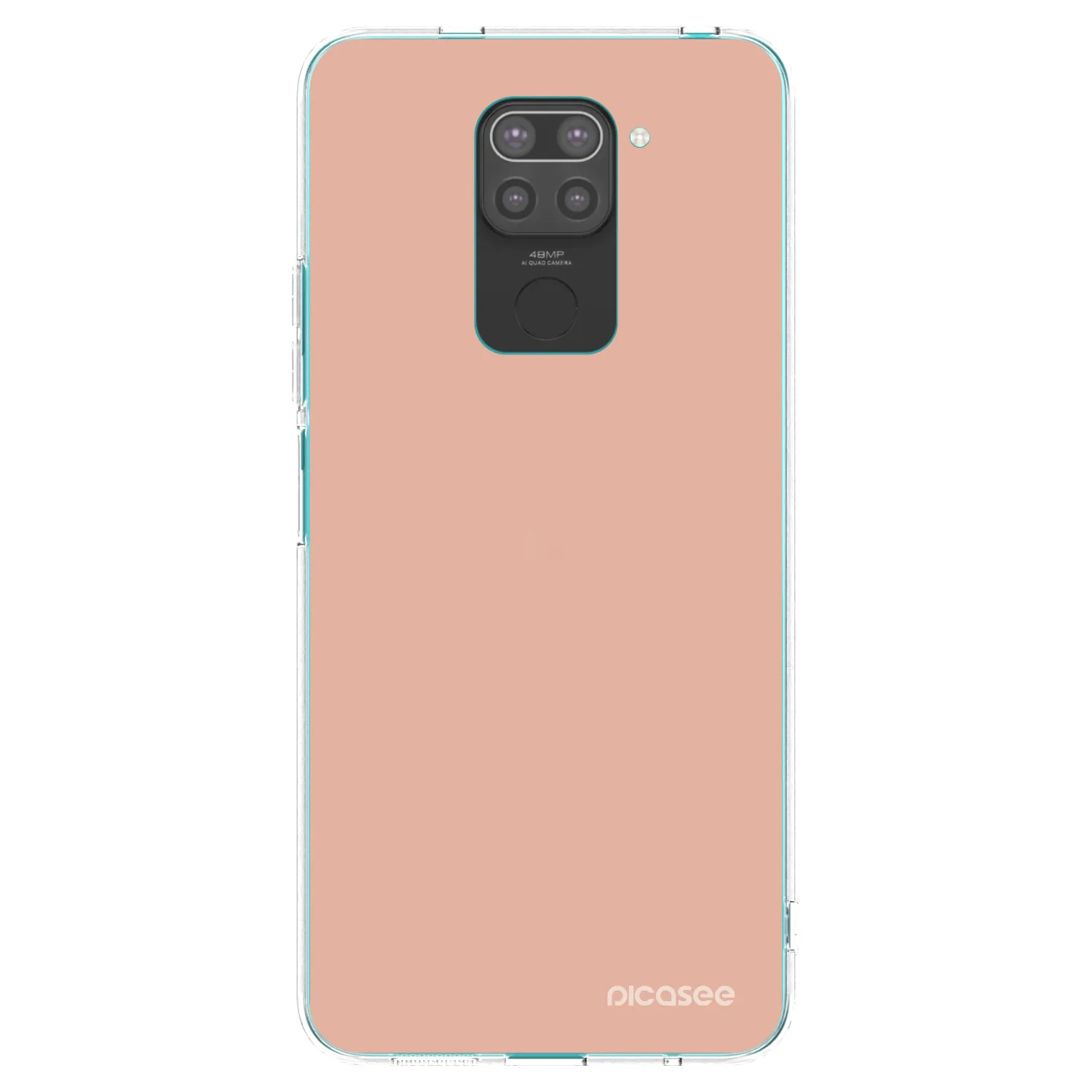 Picasee Xiaomi Redmi Note 9 Hülle - Schwarzes Silikon - Lullaby