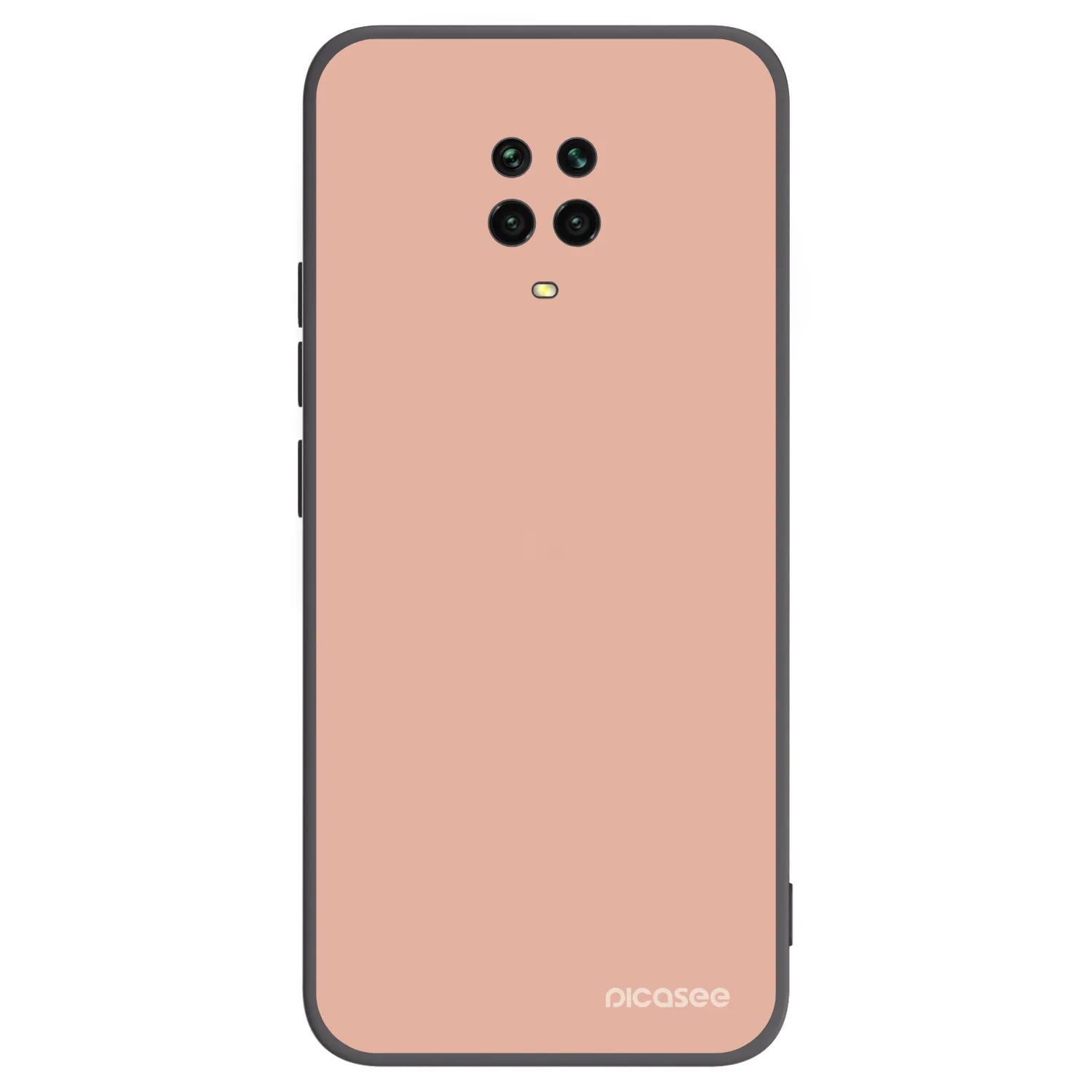 Picasee Xiaomi Redmi Note 9S Hülle - Schwarzes Silikon - Lullaby