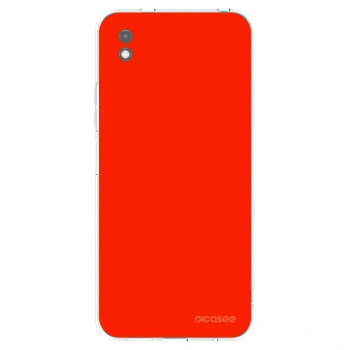 Picasee Xiaomi Redmi 9A Hülle - Schwarzes Silikon - Maranello Red