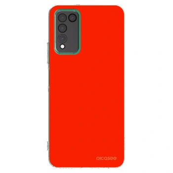 Picasee Honor 10X Lite Hülle - Transparentes Silikon - Maranello Red