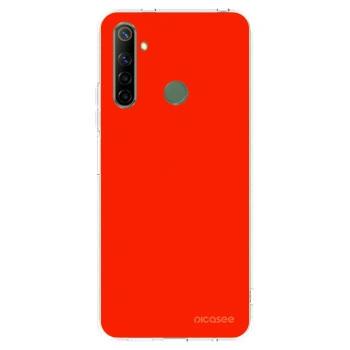 Picasee Realme 6i Hülle - Transparentes Silikon - Maranello Red