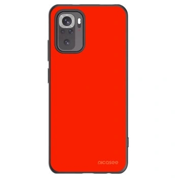 Picasee Xiaomi Redmi Note 10 Hülle - Schwarzes Silikon - Maranello Red