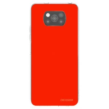 Picasee Xiaomi Poco X3 Pro Hülle - Schwarzes Silikon - Maranello Red
