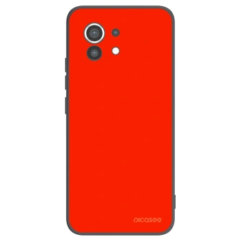 Picasee Xiaomi Mi 11 Hülle - Schwarzes Silikon - Maranello Red