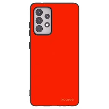Picasee Samsung Galaxy A52s 5G A528B Hülle - Schwarzes Silikon - Maranello Red
