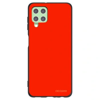 Picasee Samsung Galaxy A22 A225F 4G Hülle - Schwarzes Silikon - Maranello Red