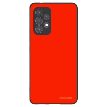 Picasee Samsung Galaxy A53 5G A536 Hülle - Schwarzes Silikon - Maranello Red
