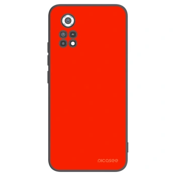 Picasee Xiaomi Poco X4 Pro 5G Hülle - Schwarzes Silikon - Maranello Red