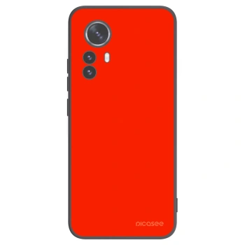 Picasee Xiaomi 12 Pro Hülle - Schwarzes Silikon - Maranello Red
