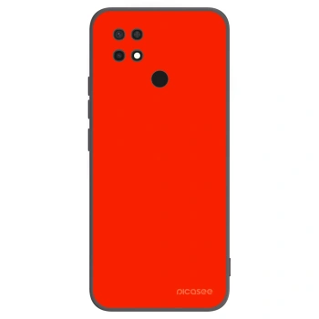 Picasee Xiaomi Redmi 10C Hülle - Schwarzes Silikon - Maranello Red