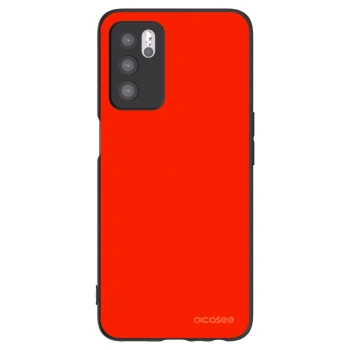 Picasee OPPO A16 Hülle - Schwarzes Silikon - Maranello Red