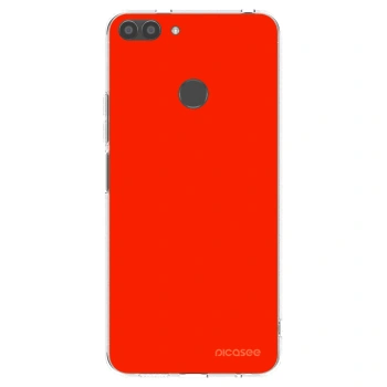 Picasee Huawei P Smart Hülle - Transparentes Silikon - Maranello Red