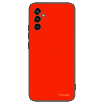 Picasee Samsung Galaxy M13 M135F Hülle - Schwarzes Silikon - Maranello Red