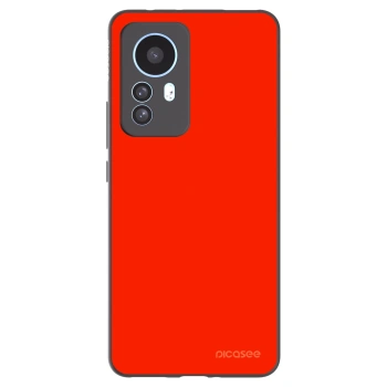 Picasee Xiaomi 12T Hülle - Schwarzes Silikon - Maranello Red
