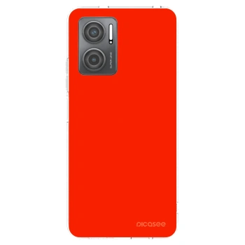 Picasee Xiaomi Redmi 10 5G Hülle - Transparentes Silikon - Maranello Red