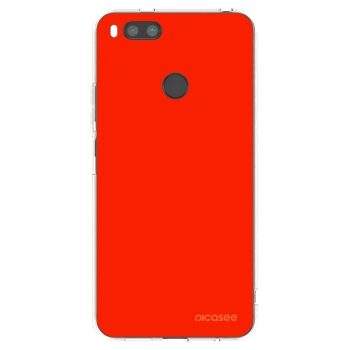 Picasee Xiaomi Redmi A1 Hülle - Transparentes Silikon - Maranello Red