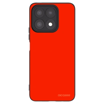 Picasee Honor X8a Hülle - Schwarzes Silikon - Maranello Red